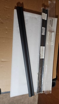 Image 2 of 70-73 240z Door Sill / Scuff Plates - Inner - NOS