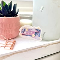 Image 2 of Dreamy Switch Gaming Holographic Die-Cut Sticker