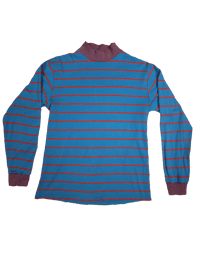 Image 1 of Vintage optical illusion mockneck