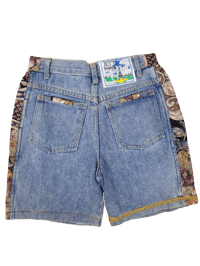 Image 2 of Gold studded shorts