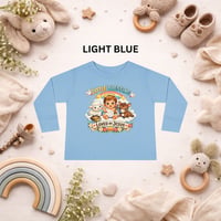 Image 5 of Little Blessing Toddler Long Sleeve Tee – "Loved by Jesus" Christian Kids Shirt