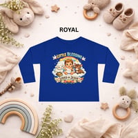 Image 6 of Little Blessing Toddler Long Sleeve Tee – "Loved by Jesus" Christian Kids Shirt