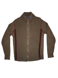 Image 1 of Y2K Grunge zip up sweater