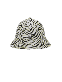 Image 1 of Kangol zebra stripe bucket hat