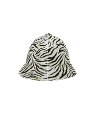 Image 2 of Kangol zebra stripe bucket hat