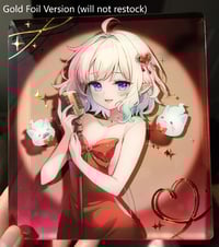 Image 2 of Minto Red Dress acrylic block