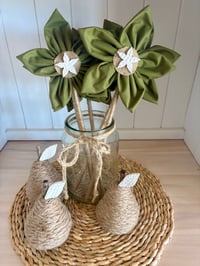 Rustic Forever Flowers - Sage Green #56