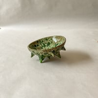 Image 1 of Spikey Trinket Dish - Froggy