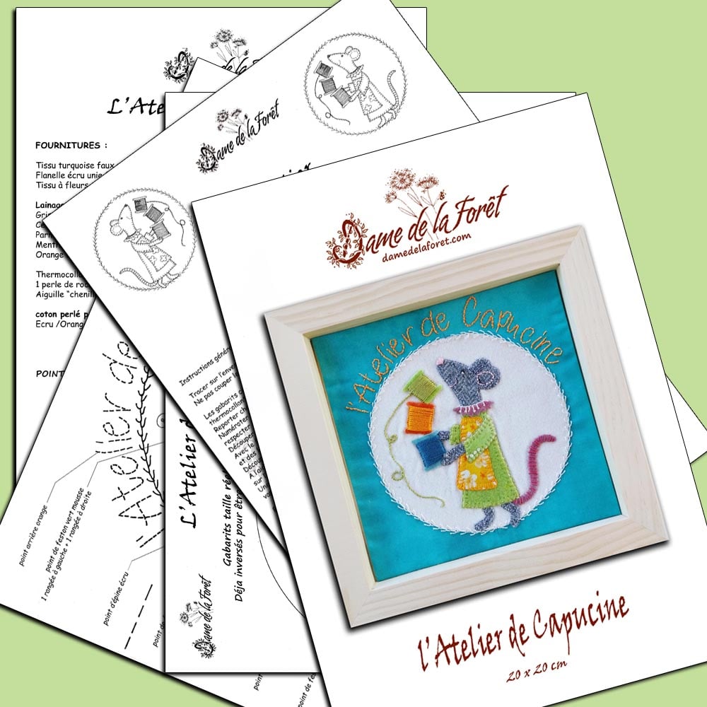 Image de l'atelier de Capucine KIT dame de la forêt