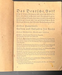 Image 3 of Inter-War (Weimar Republic) Weimar Constitution (1919-1933)