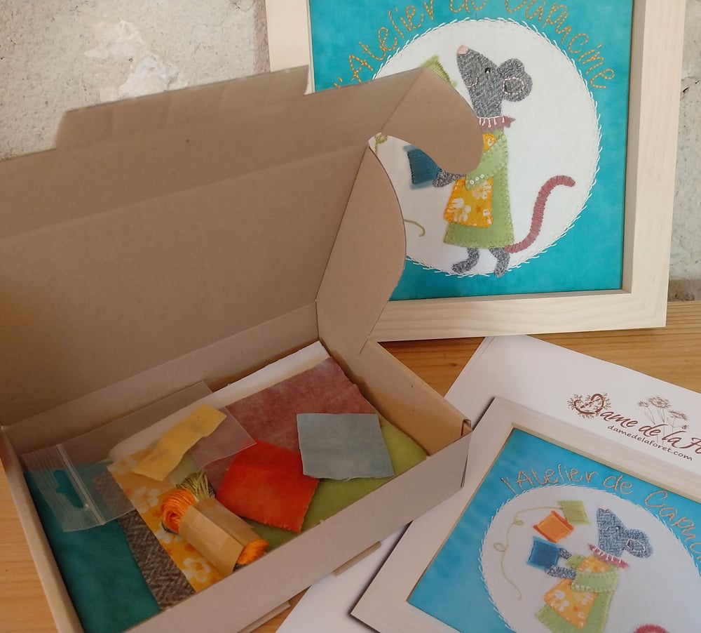 Image de l'atelier de Capucine KIT dame de la forêt