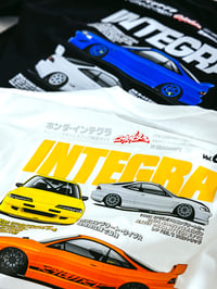 Image 3 of CHRNCLS "Hyper REV" Tribute Integra T-Shirt WHITE
