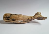 Image 1 of Small Sperm Whale - Red (freestanding)