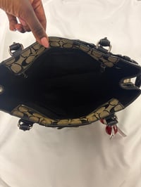 Image 4 of 2008 Coach Signature Hampton Carryall bag