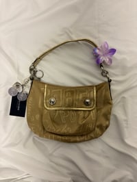 Image 4 of 2010 Coach Poppy Storypatch Groove Bag  