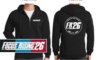 Image 2 of Focus Rising 2026 Zip-Up Hoodie