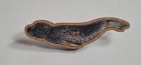 Image 1 of Wooden Selkie pin - Design 2