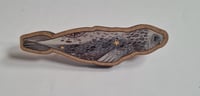 Image 1 of Wooden Selkie pin - Design 1