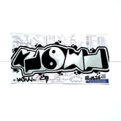 Image of KNOWN YIN YANG TUBE MAP [Black/Silver]