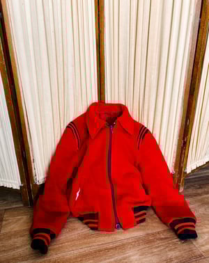 70's Women European Teddy Jacket - Size S