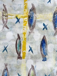 Image 3 of Glad Påsk | Monotypi | 24x33 cm