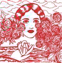 "You Make Me Blush" Marker Original