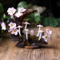 Image 1 of Blossom Glowing Fungi standing moon decor