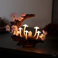 Image 4 of Blossom Glowing Fungi standing moon decor