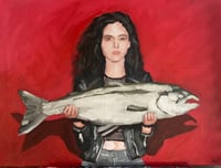 Image 1 of Punk Girl and Fish