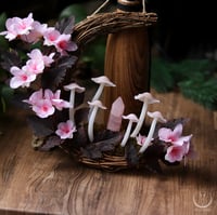 Image 4 of Blossom Glowing Fungi moon wreath