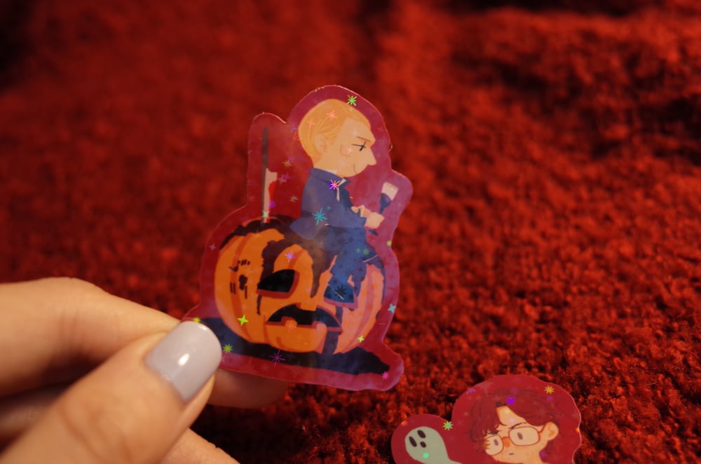 Image of Hannigram stickers (Pair) | Waterproof Viny Holo Star 