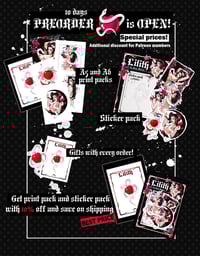Image 4 of Lilith A5 and A6 print packs (NSFW and SFW versions) Preorder