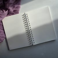 Image 3 of lavender night notebook 𓂃۶ৎ