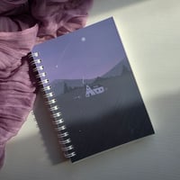 Image 1 of lavender night notebook 𓂃۶ৎ