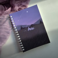 Image 2 of lavender night notebook 𓂃۶ৎ
