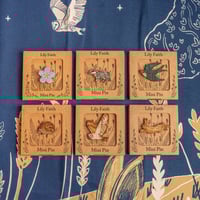 Image 1 of Wooden Animal Brooches by Lily Faith.