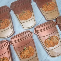 Image 2 of Pumpkin spiced latte cups duo