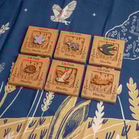 Image 8 of Wooden Animal Brooches by Lily Faith.