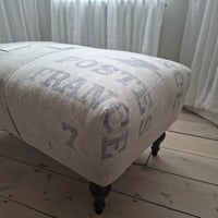 Image 2 of Fabulous Rustic Re-Upholstered Stool