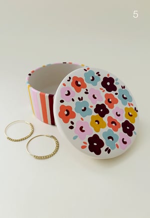 Image of CAJAS DE CERÁMICA PINTADAS A MANO