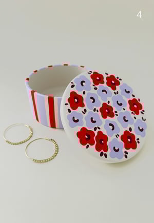 Image of CAJAS DE CERÁMICA PINTADAS A MANO