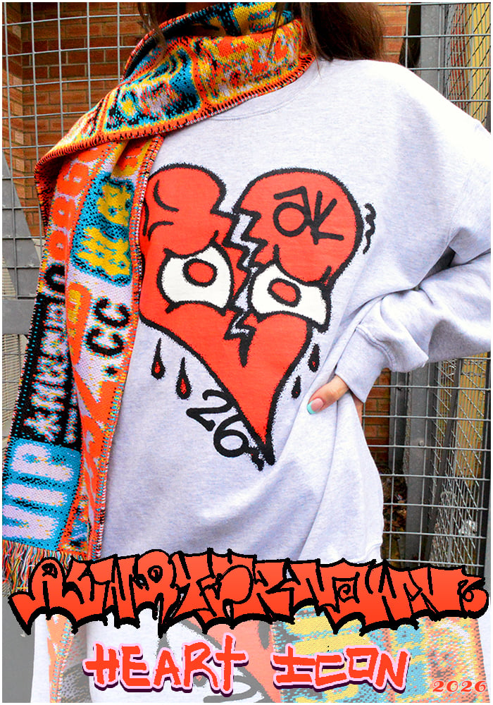 Image of ALWAYSKNOWN 'HEART ICON' Sweater