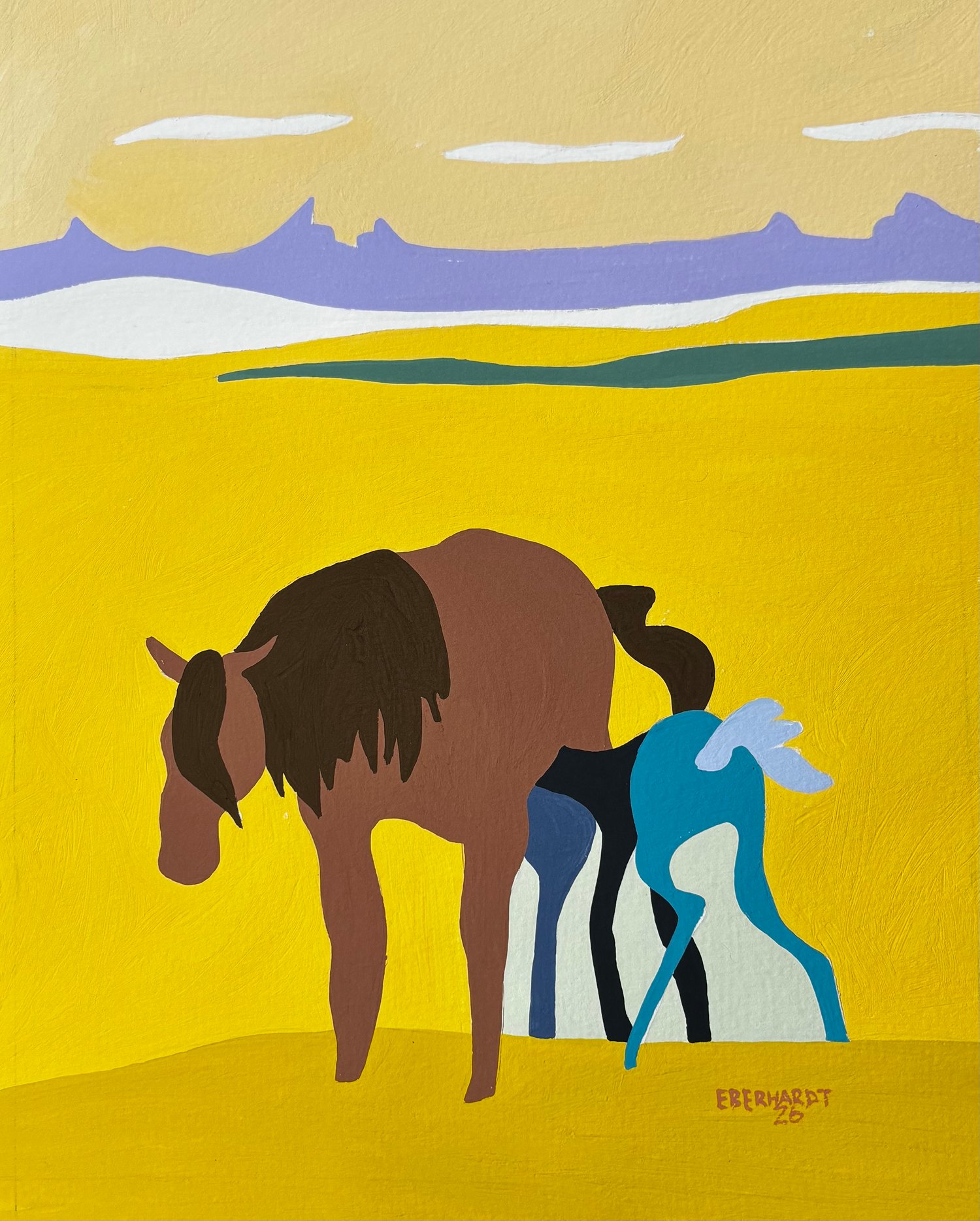 Image of Mare & Foal Daybreak