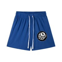 Image 2 of no luck mesh shorts