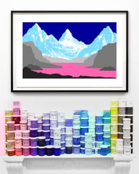 Image 1 of Evangeline, magenta night