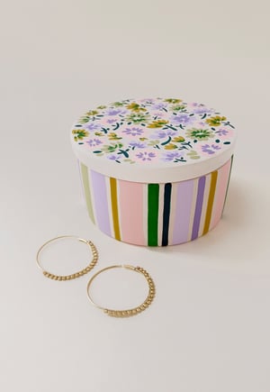 Image of CAJAS DE CERÁMICA PINTADAS A MANO