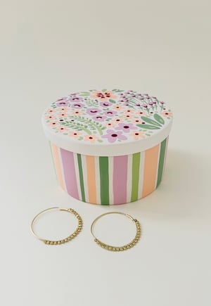 Image of CAJAS DE CERÁMICA PINTADAS A MANO