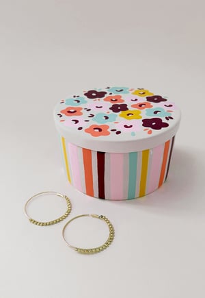 Image of CAJAS DE CERÁMICA PINTADAS A MANO