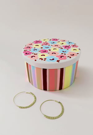 Image of CAJAS DE CERÁMICA PINTADAS A MANO