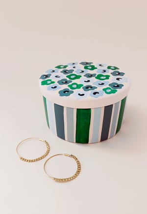 Image of CAJAS DE CERÁMICA PINTADAS A MANO